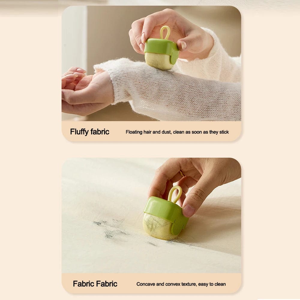 Washable lint roller for pet hair on clothes and carpets