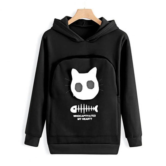 best hoodie with cat pouch for cuddling