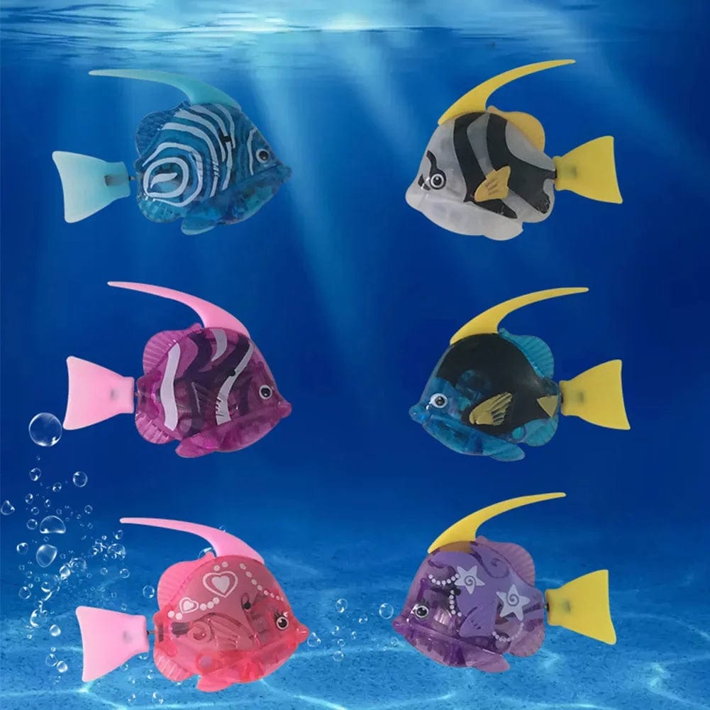 Multiple designs of cat fish toy 