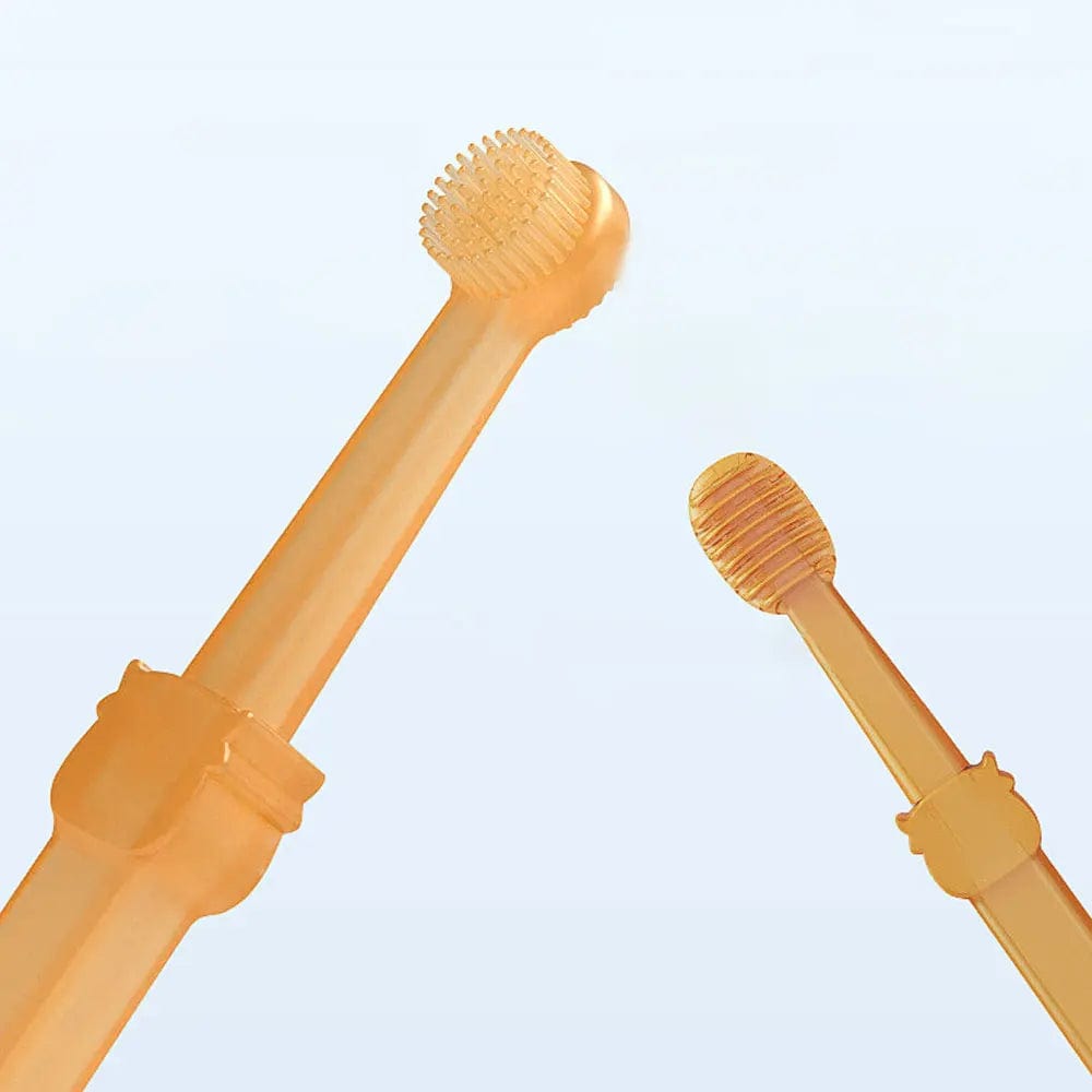 compact cat toothbrush kit for small cats