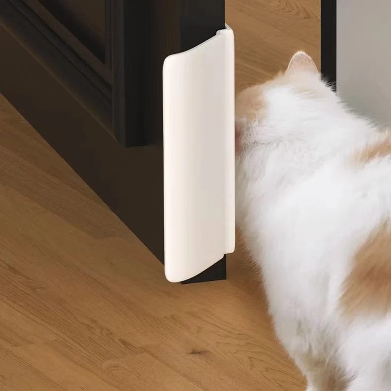 damage-free cat door opener with elastic rope