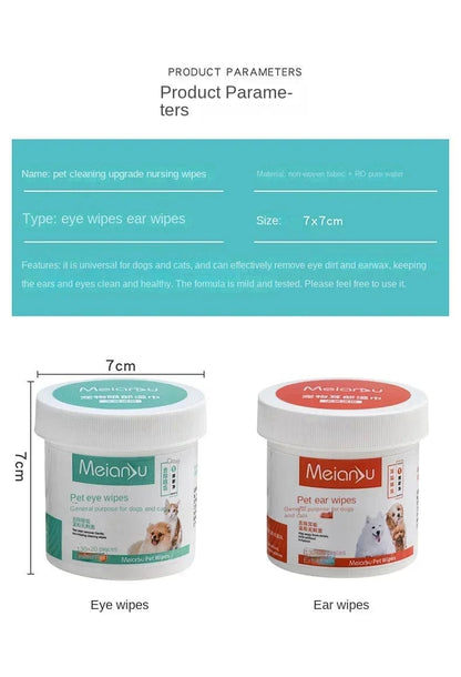 ear wipes parameters