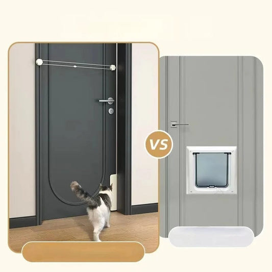 easy install cat door opener for room privacy

