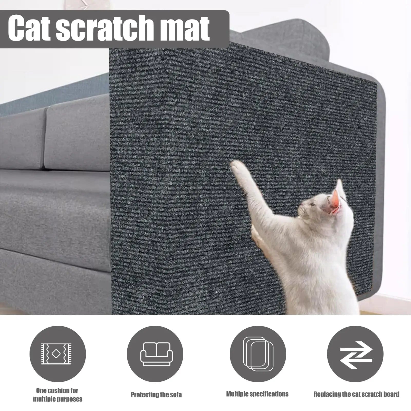 Scratch Guard Diy Couch Protector From Cats Couch Scratching Post