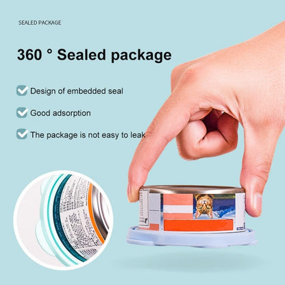 360° Sealed Paw Lid – Easy Open & Close Function