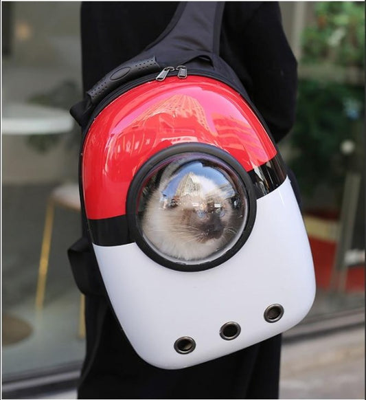 backpack for cats Pet Cat Backpack Window Carrier Backpack for Cat With a Window Small Dog Cat Carrier Travel Bag Space Capsule Puppy Pet Product