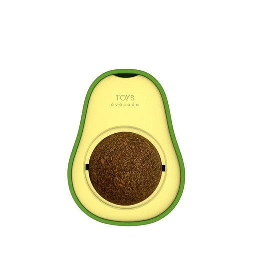 Premium catnip toys shaped like avocados toy cat mini ball