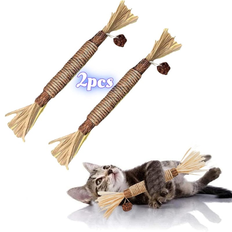 Eco-friendly cat teething toy