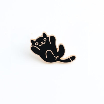 Quirky cat brooches for her brooch girl kitten