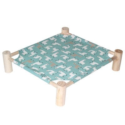 Heavy-duty cat bed with removable washable frame