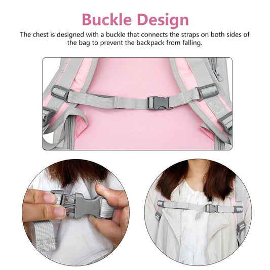 Dog Bag Breathable Dog Backpack Large Capacity Cat Carrying Bag Portable Outdoor Travel Pet Carrier