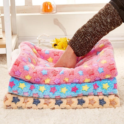  Blanket for Dog Cat Bed Rest Breathable Pet Cushion Soft Warm Sleep Mat 