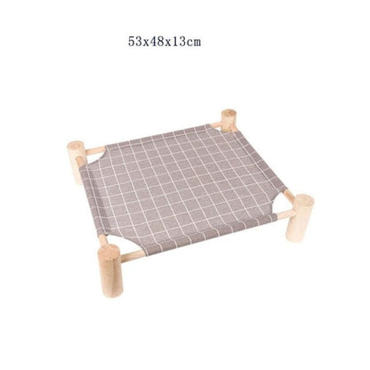 Long-lasting cat bed frame with easy cleaning pet house hammock bed