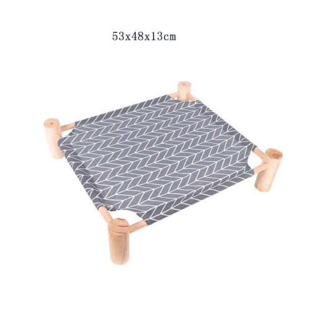 Pet-safe removable washable cat bed frame pet house hammock bed