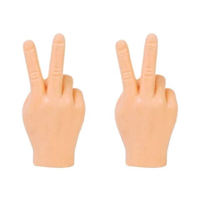 Tiny Hand Puppet Finger Hands Cat Toy Finger Puppets Mini Tiny Hands Little Finger Hands for Cats mini toys for fingers