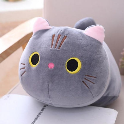 Cat Lovely Cute Stuffed Pillow – Soft Plush Cat Cushion
