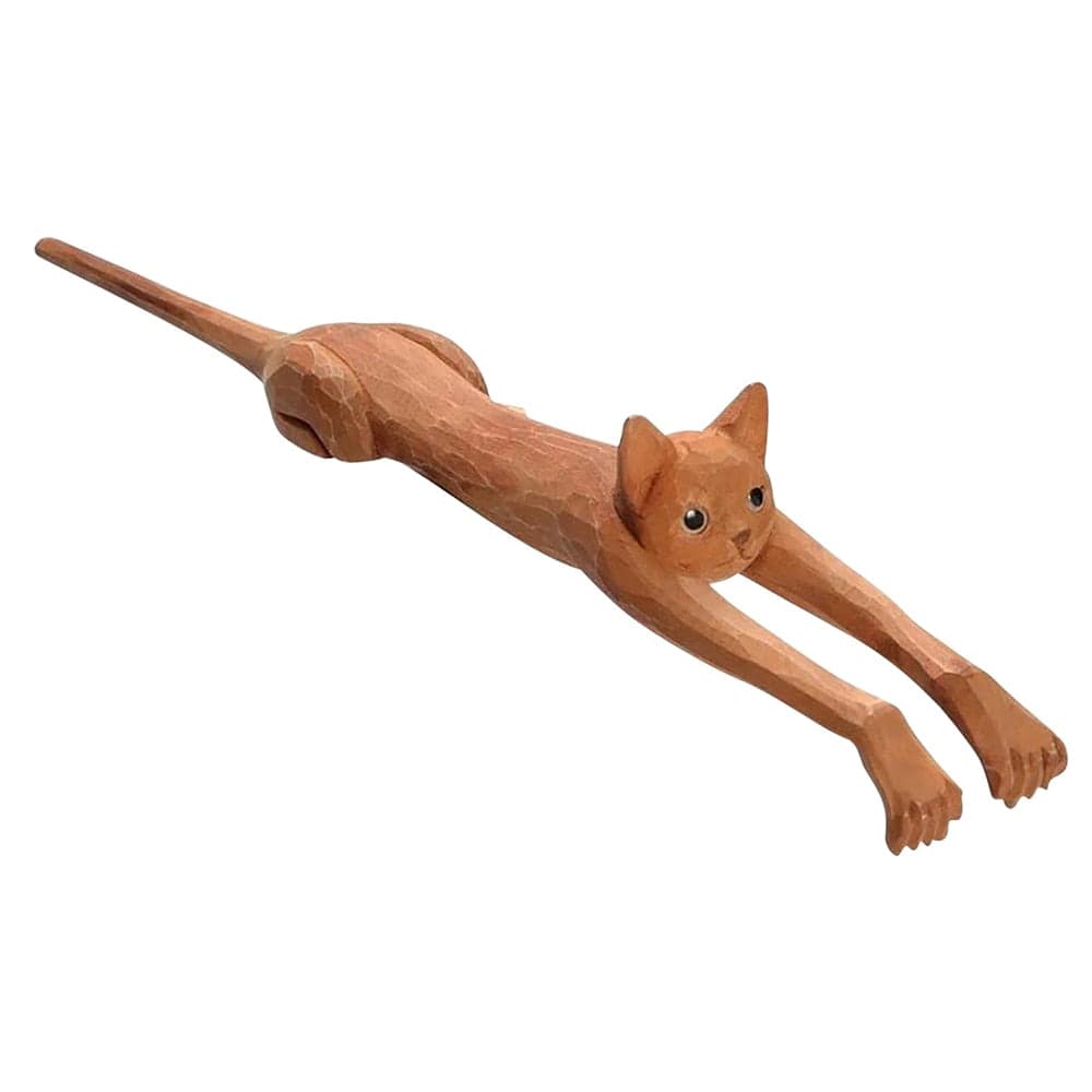 Cat Massager Back Scratcher – Playful Stretching Cat Design