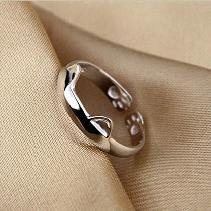 Cat Paw & Ear Ring – Inner Paw Detail View