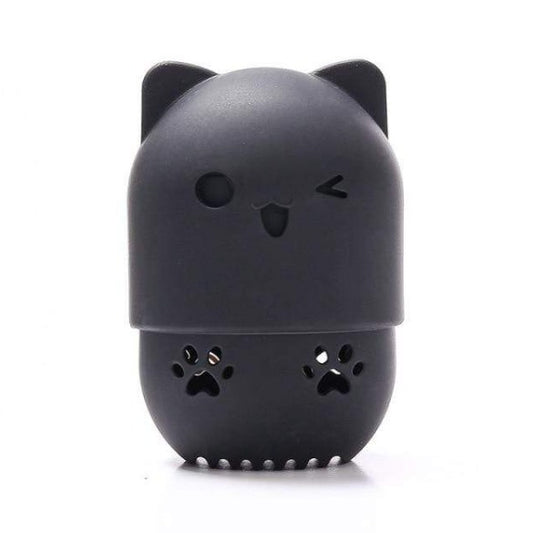Beauty Sponge Blender Holder Cat-shaped beauty blender silicon case