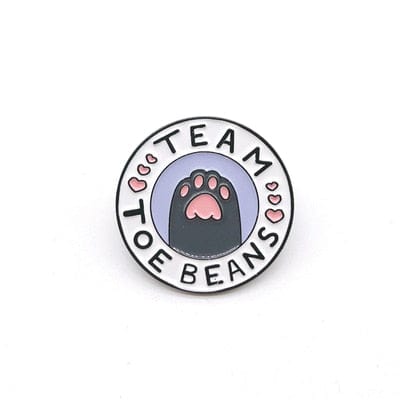 Cat Team Dream Enamel Pin – Inspirational Paw Badge