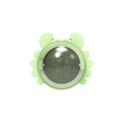 Durable catnip ball toy catnip candy and toy treats for cats licking snacks