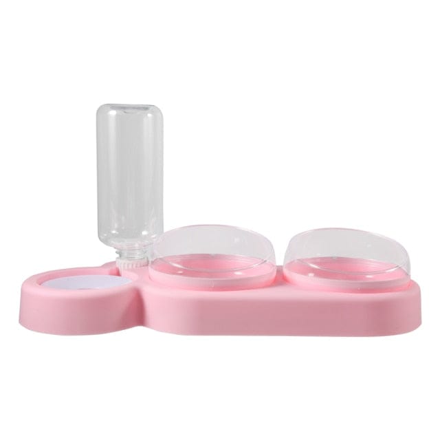 Convenient 3-in-1 pet bowl with automatic water refill

