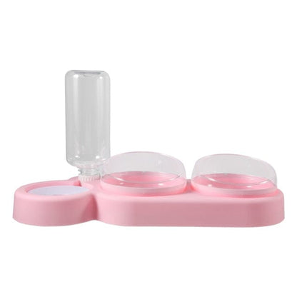 Convenient 3-in-1 pet bowl with automatic water refill

