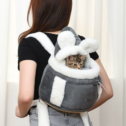 Cosy cat backpack for warmth Shop Warm Cat Pet Sling Carrier