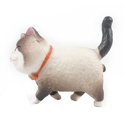 Cream Cat with Collar Magnet – Adorable Cat Figurine