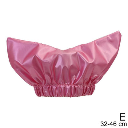 Cat print shower cap for animal enthusiasts