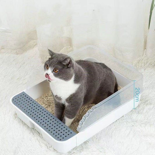Best semi-enclosed litter box for cats box toilet cat