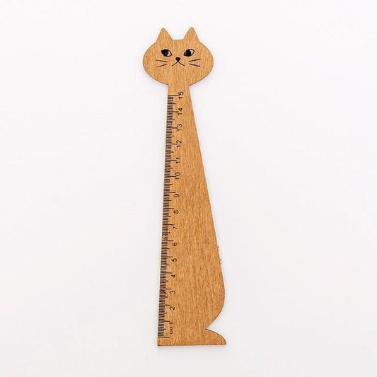 Fresh arrival: new cat-themed straight ruler straight ruler kawaii