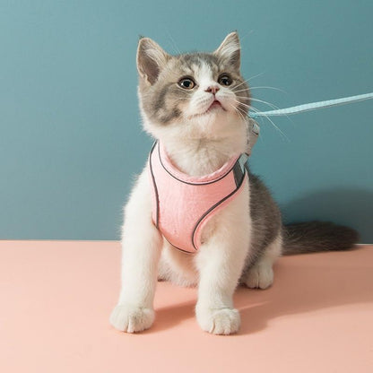 High Fashion Dog Harness and Leash Sets comfortable cat harness