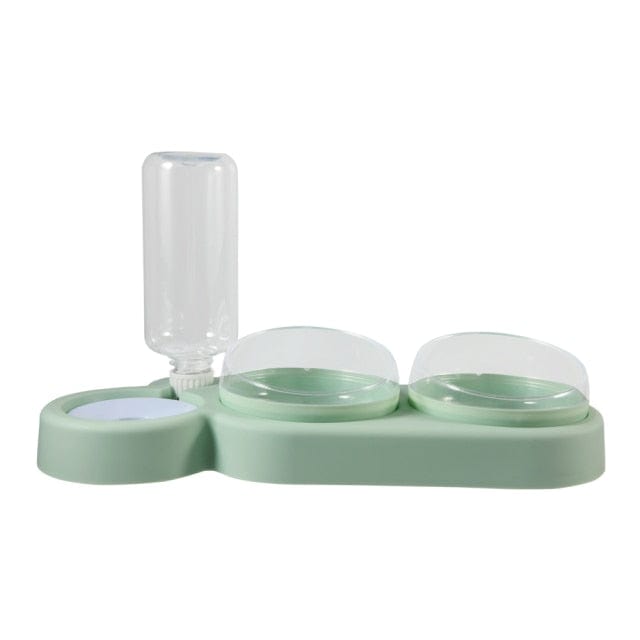 Environmentally friendly PP material pet food and water dispenser

