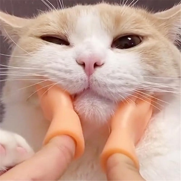  Funny Tiny Finger Hands ,Cat Finger Mini Hands Toys Funny Mini Hands Creative Finger Fidget Toys Small Hand Tease the Cat Pet Toy 54DF