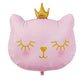 Whimsical cat birthday party decorations