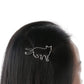 Women Hair Accessories Gifts Cute Hollow Kitty Cat Hair Clips