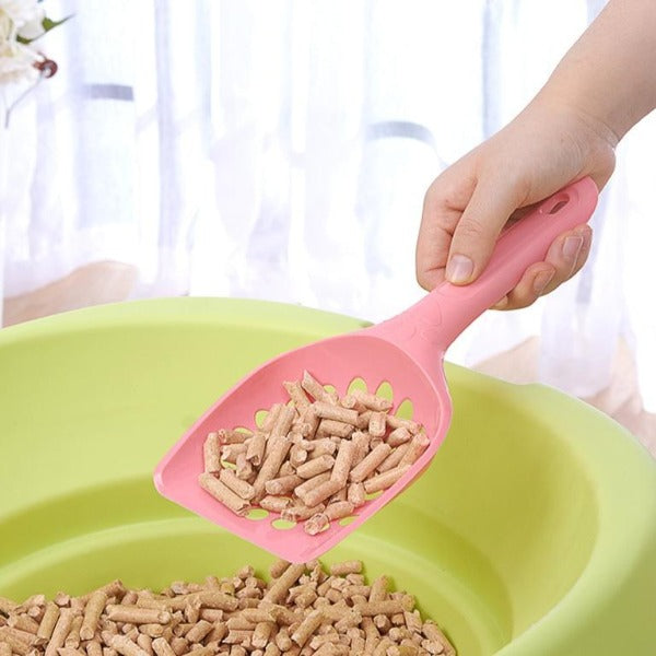 Plastic Pet Litter Scoop Cat Litter Shovel Pet Cleanning Tool Cat Sand Cats Dogs Toilet Cleaning Products Cat Supplies 1 Pc