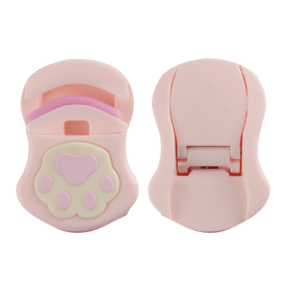 Compact Cat Paw Eyelash Curler  curler eyelash small makeup eyes eyelash curler