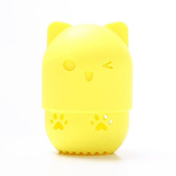 best kitten puff holder cute beauty blenders