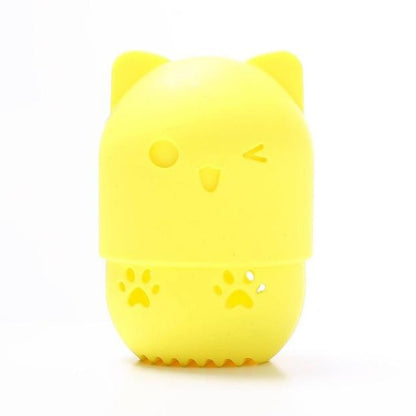 best kitten puff holder cute beauty blenders