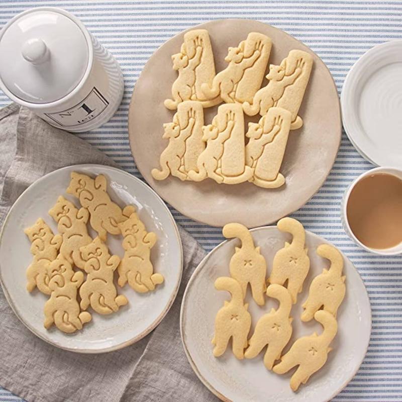 Kitty Butt Christmas Cookie Types