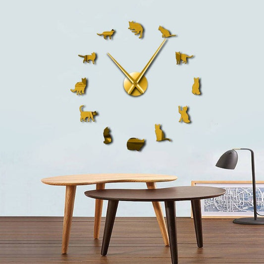 Best Cat Wall Clock clock wall cat