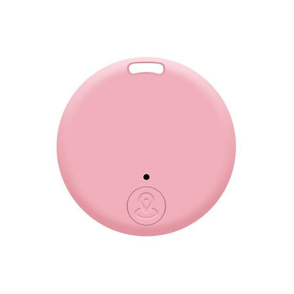 Tiny round cat tracker with Bluetooth features portable pet tracker