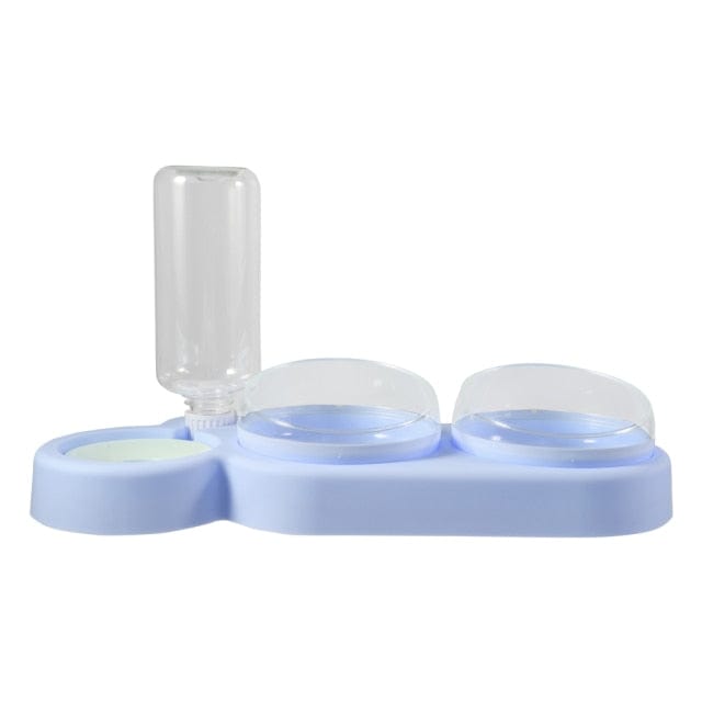 Multifunctional food bowl and automatic water dispenser for cats and dogs

