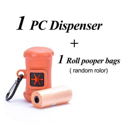 pet waste dog poop bags Cat Waste Bag Holder & Dispenser