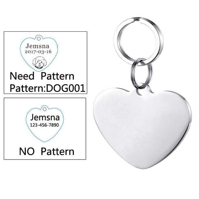 Adjustable with a custom laser engraved Pet ID nameplate