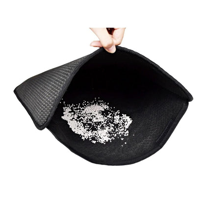 Innovative cat litter trapper with waterproof backing litter mat for cats