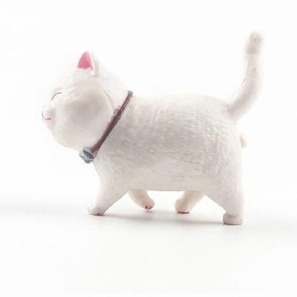 Pure White Cat Magnet – Minimal Cute Cat Decor