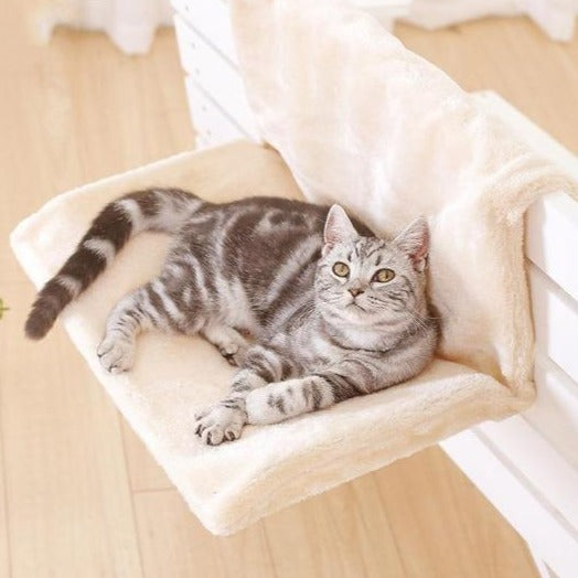  Cats Hammock Removable Window Sill Bed Perch Cat Bed Hanging Pet Cat Hammock Aerial Pet Bed For Cat Sleeping Easy Washable Kitten Cats Window Seat House Pet Accessories